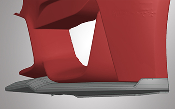 CAD Design Front Spoiler for BMW M4