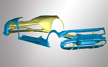 3D Scan Lamborghini Huracan